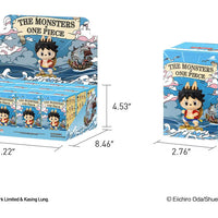 The Monsters x One piece series figures
