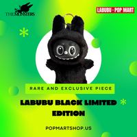 Black Charcoal Ball Plush  (Black Nose)