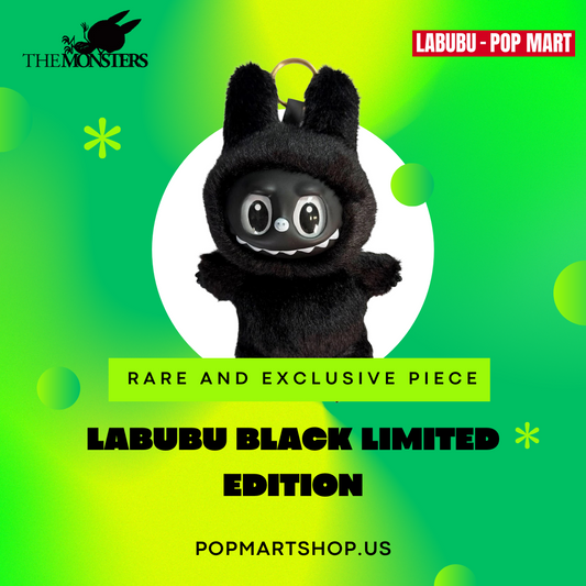 Black Charcoal Ball Plush  (Black Nose)